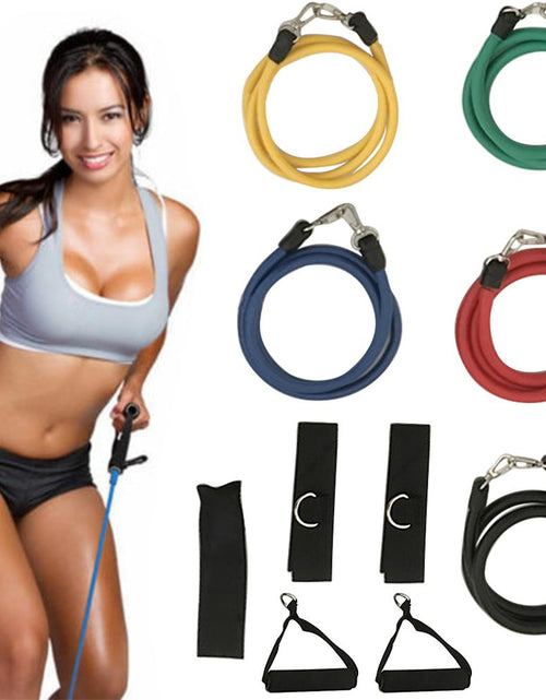 Load image into Gallery viewer, 11 In Kit Upgrade Resistance Loop Bands Home Exercise Sports Fitness
