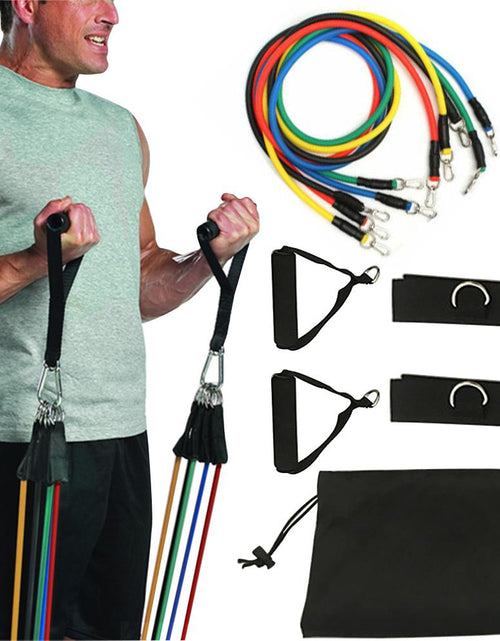 Load image into Gallery viewer, 11 In Kit Upgrade Resistance Loop Bands Home Exercise Sports Fitness
