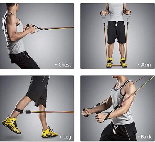 Load image into Gallery viewer, 11 In Kit Upgrade Resistance Loop Bands Home Exercise Sports Fitness
