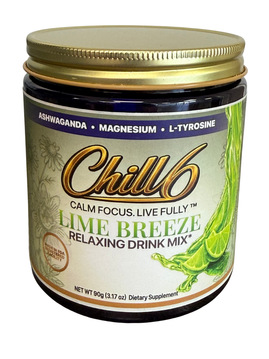 Chill6™ Lime Breeze Relaxing Drink Mix